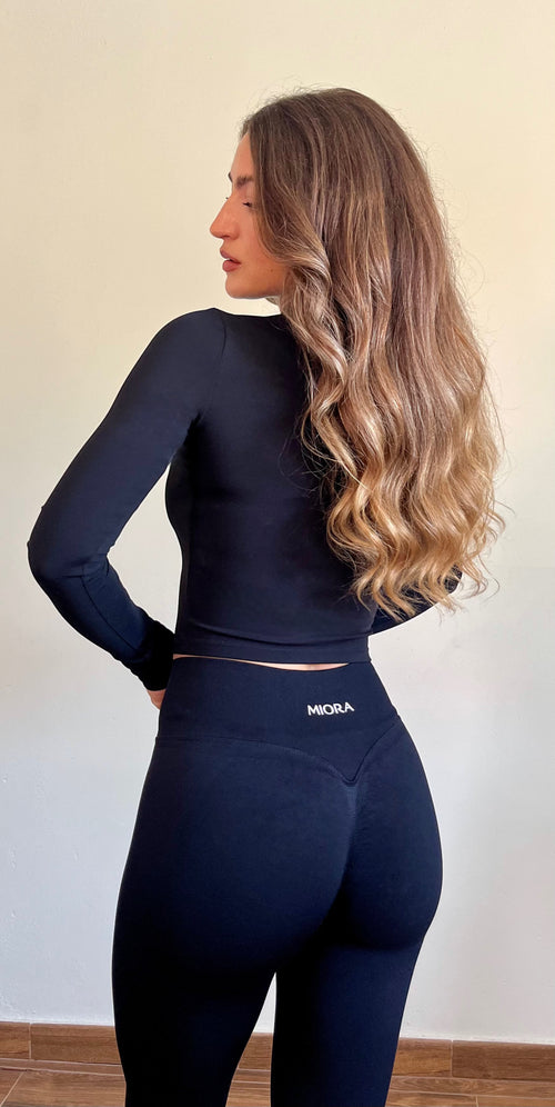 Chaqueta deportiva negra - SCULPT